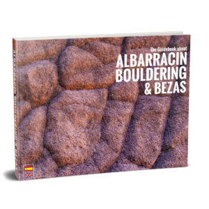 Picture of the guidebook of Albarracin & Bezas bouldering